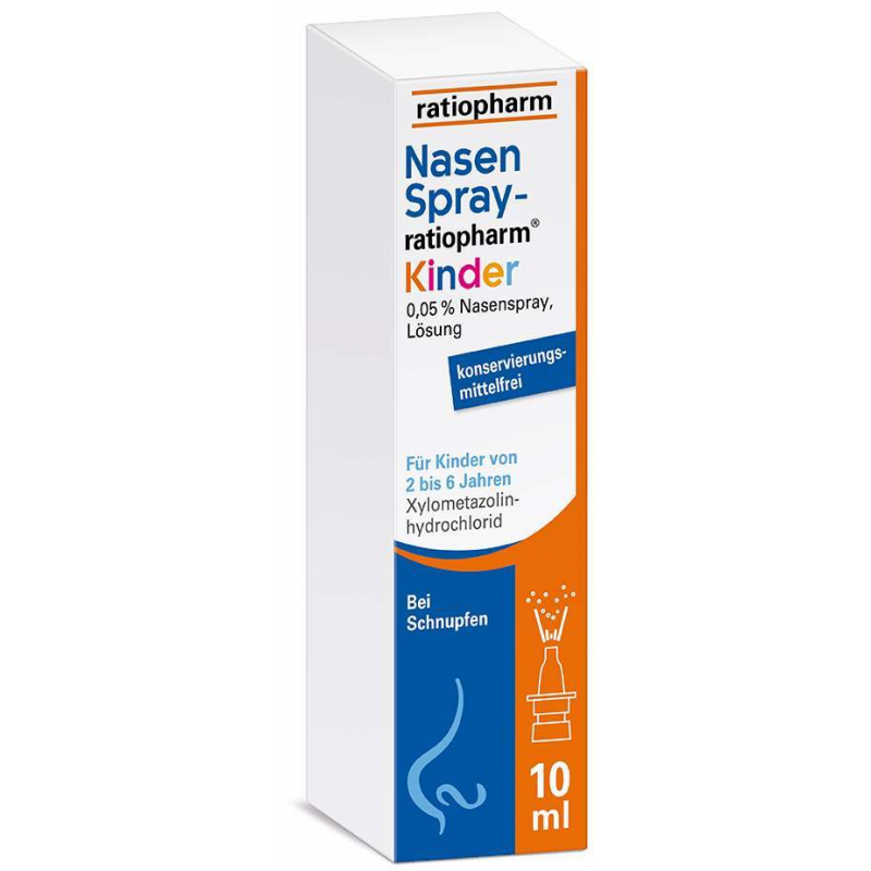Nasenspray-ratiopharm Kinder konservierungsmittelfrei 10 ml