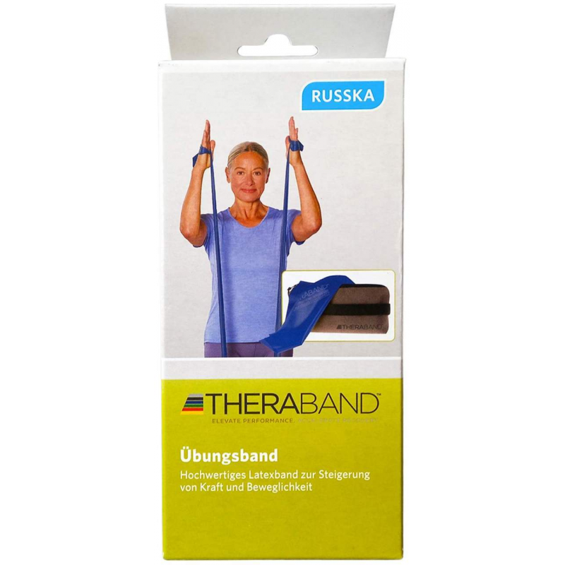 Thera Band Travel 2,5 M Extra Stark Blau