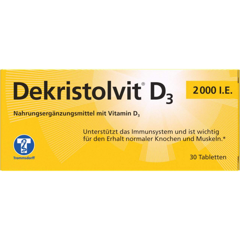 Dekristolvit D3 2.000 I.E. 30 Tabletten