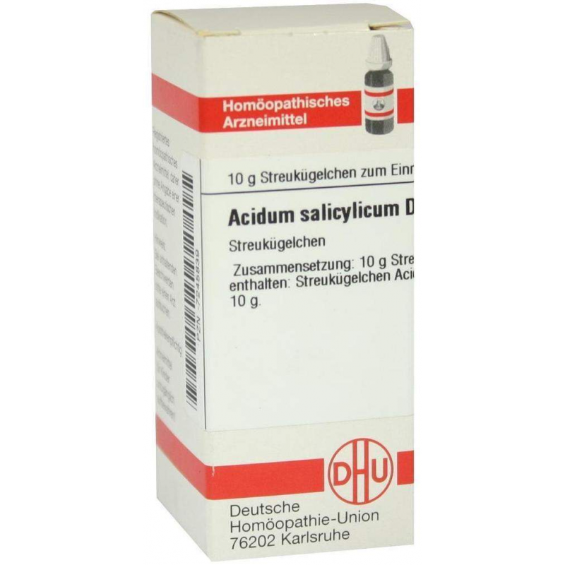 Dhu Acidum Salicylicum D4 Globuli