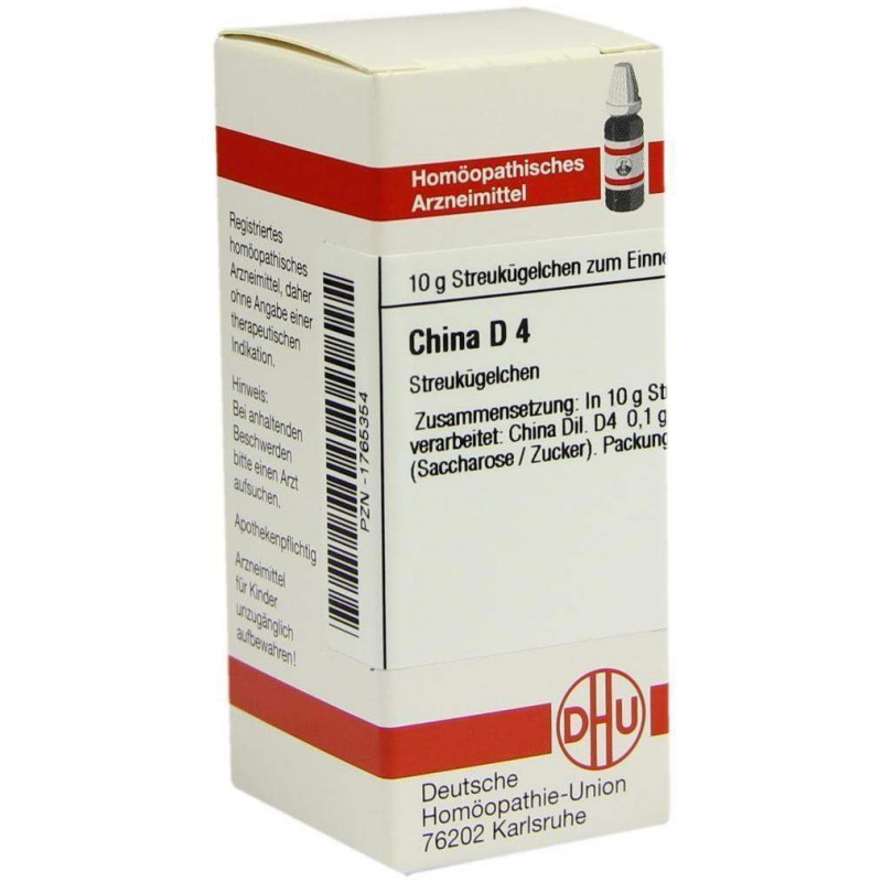 Dhu China D4 10 G Globuli