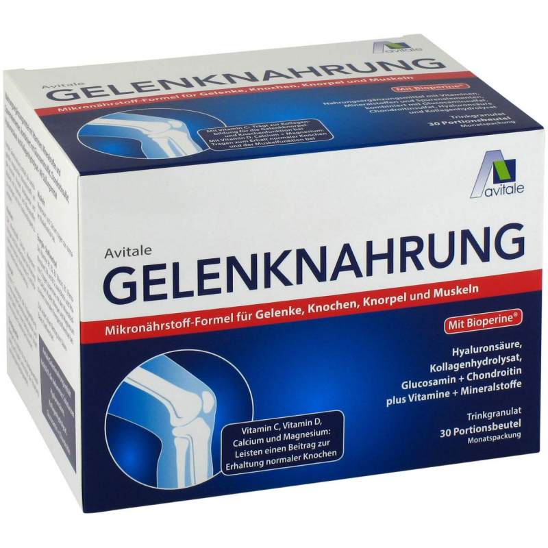 Gelenknahrung + Hyaluronsäure Trinkgranulat 30 x 15 g Beutel