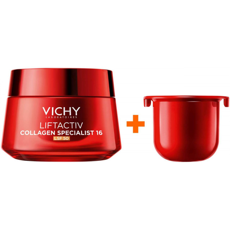 Vichy Liftactiv Collagen Specialist 16 LSF 50 50 ml + Vichy Liftactiv Collagen Specialist 16 LSF 50 50 ml Refill
