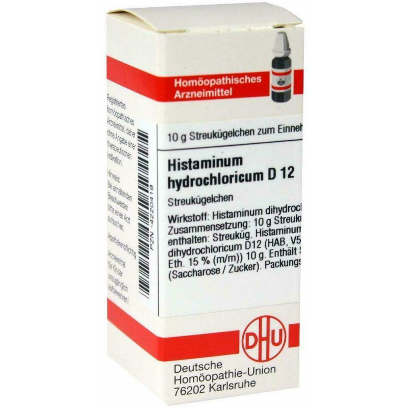 Dhu Histaminum Hydrochloricum D12 Globuli