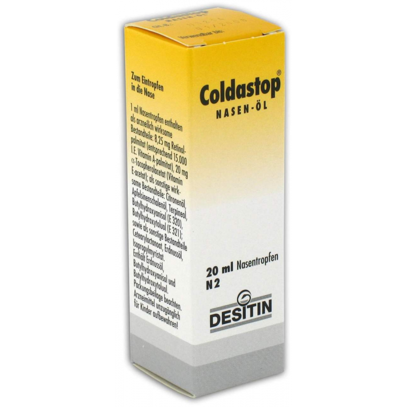 Coldastop Nasenöl 20 ml Nasentropfen