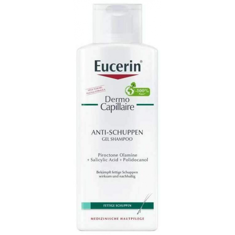 Eucerin DermoCapillaire Anti-Schuppen Gel Shampoo 250 ml