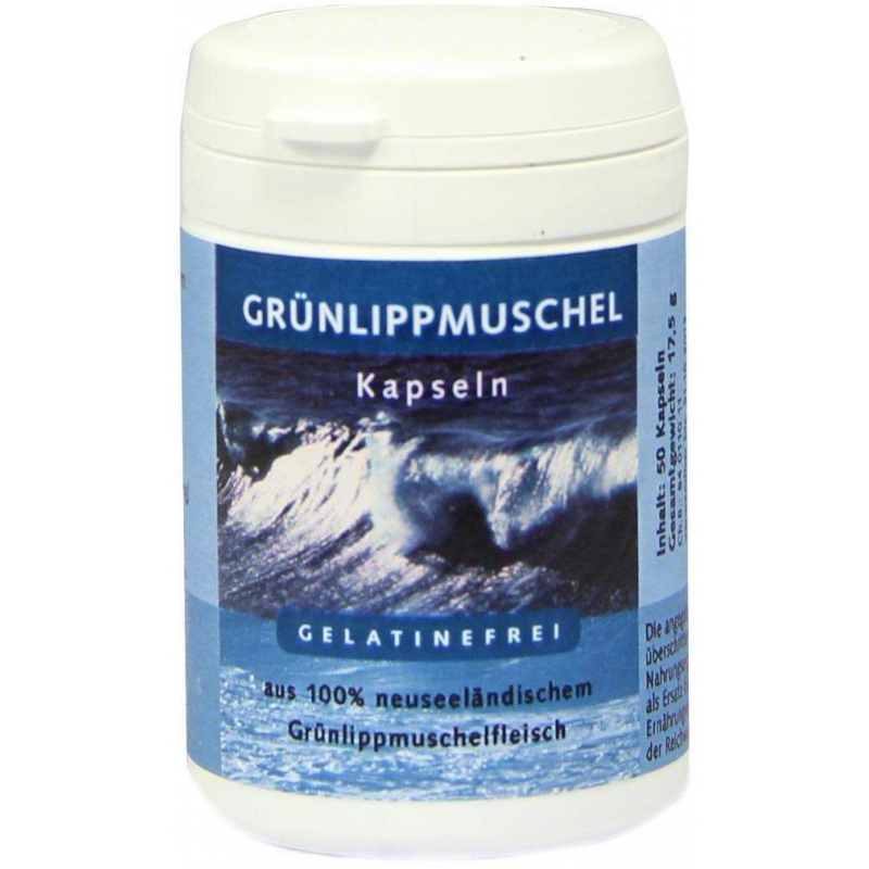 Grünlipp Muschel 50 Kapseln