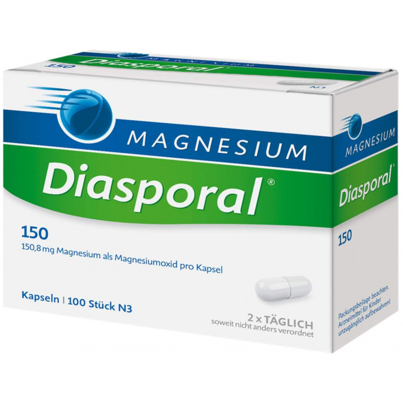 Magnesium Diasporal 150 100 Kapseln