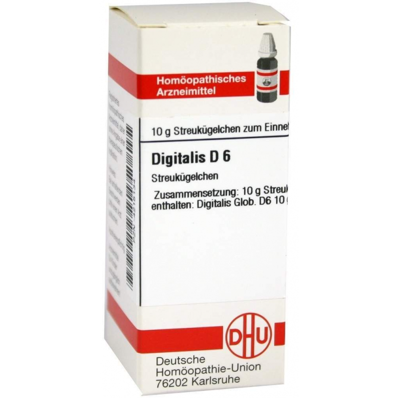Dhu Digitalis D6 10 G Globuli