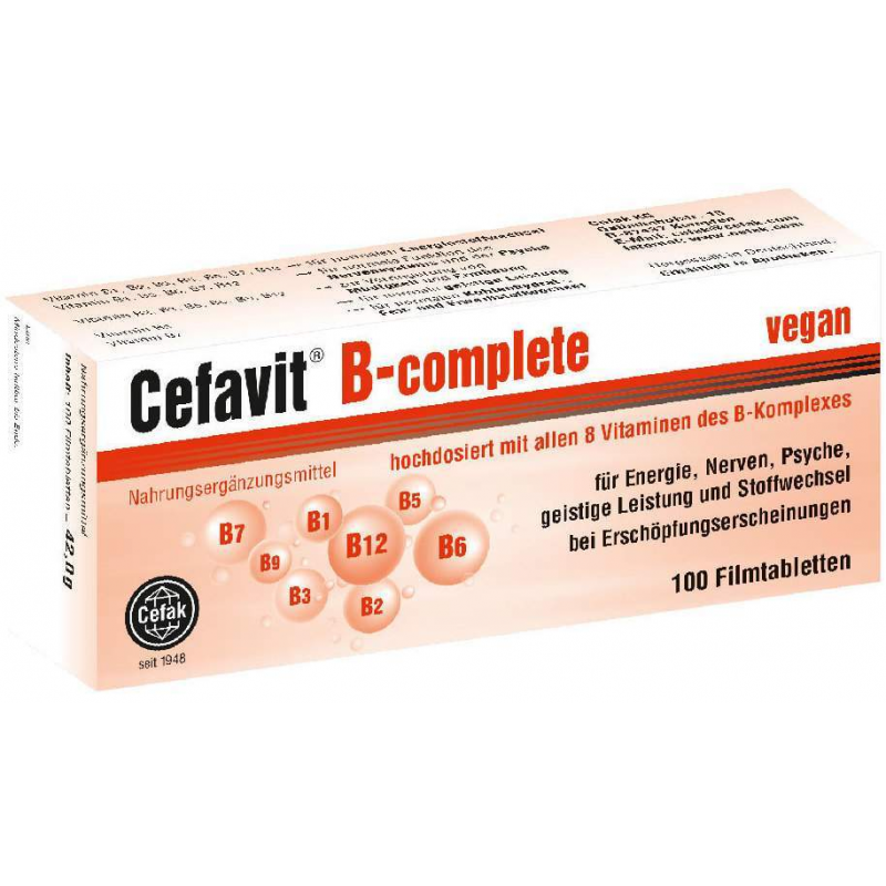Cefavit B-Complete 100 Filmtabletten