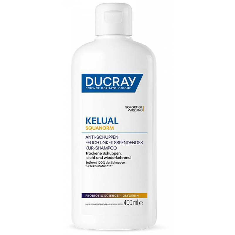 Ducray Kelual Squanorm trockene Schuppen 400 ml Shampoo