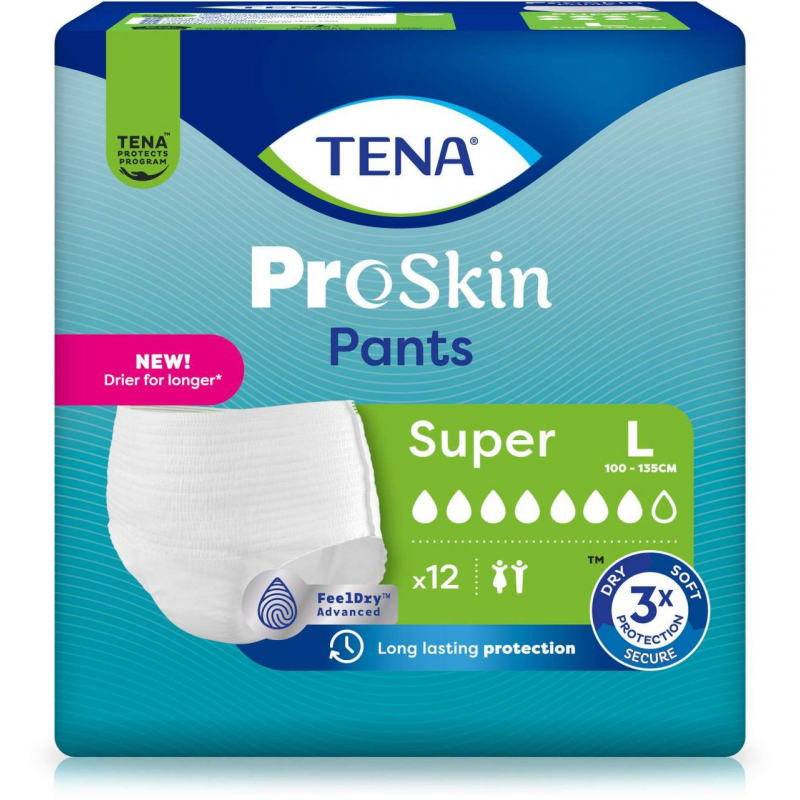 Tena Pants super L Einweghose 12 Stück