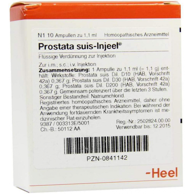 Prostata Suis Injeele