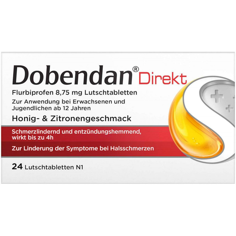 Dobendan Direkt Flurbiprofen 24 Lutschtabletten