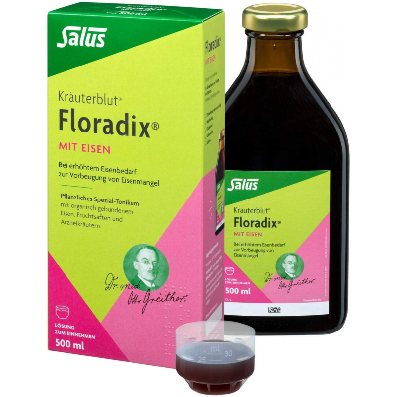 Floradix mit Eisen Flüssigkeit zum Einnehmen 500 ml