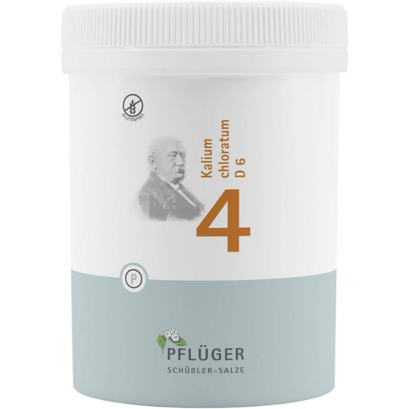 Biochemie Pflüger 4 Kalium chloratum D6 1000 Tabletten
