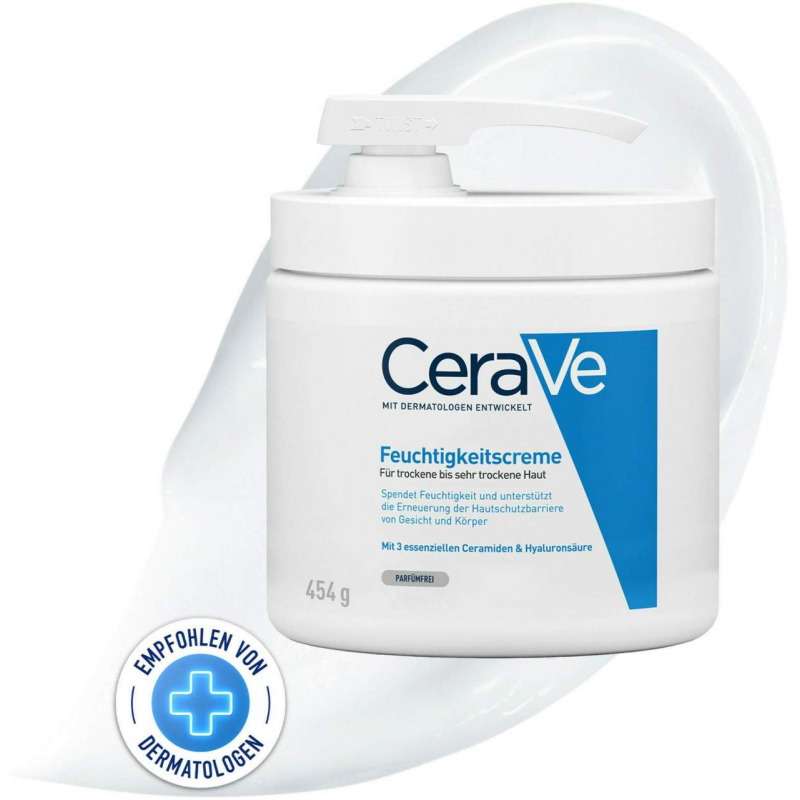 CeraVe Feuchtigkeitscreme Pumpe 454 g