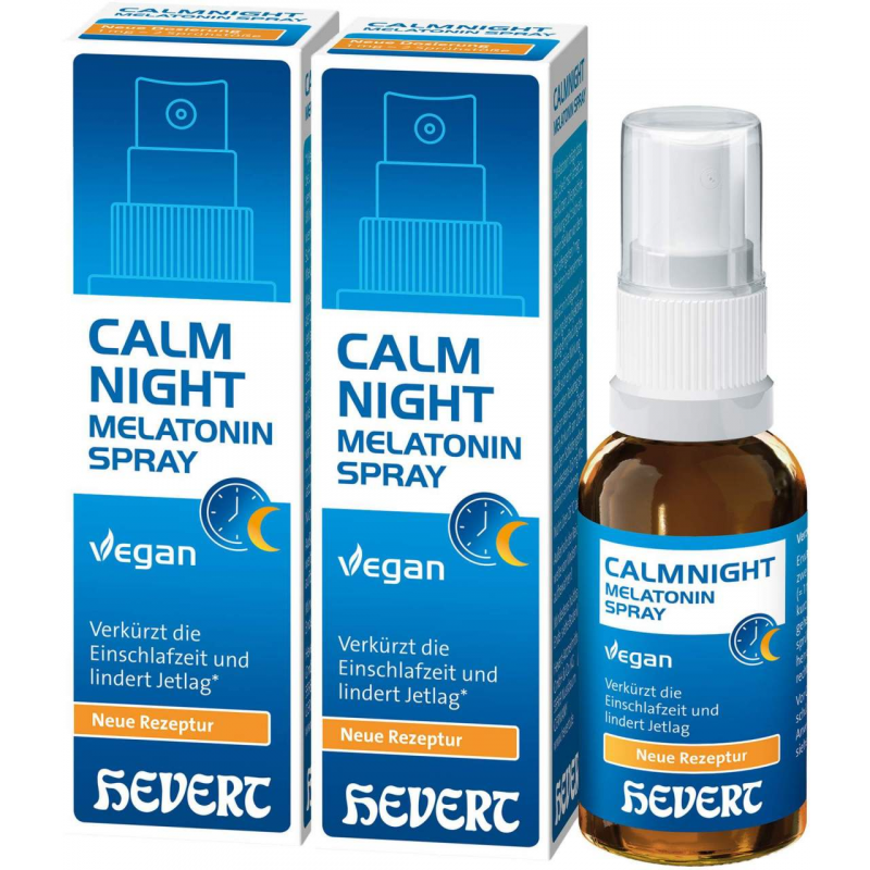 Calmnight Hevert Melatonin Spray 2 x 30 ml