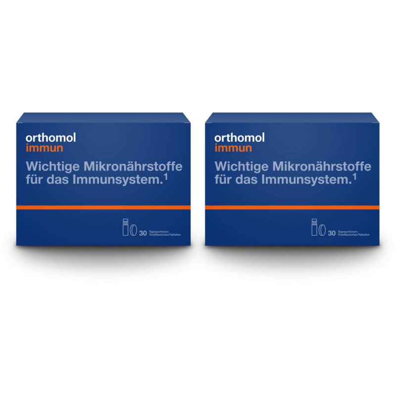 Orthomol immun Trinkampullen-Tabletten 2 x 30 Stück