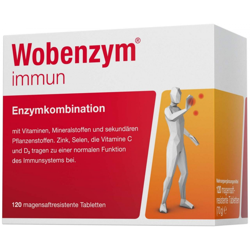 Wobenzym immun 120 Tabletten