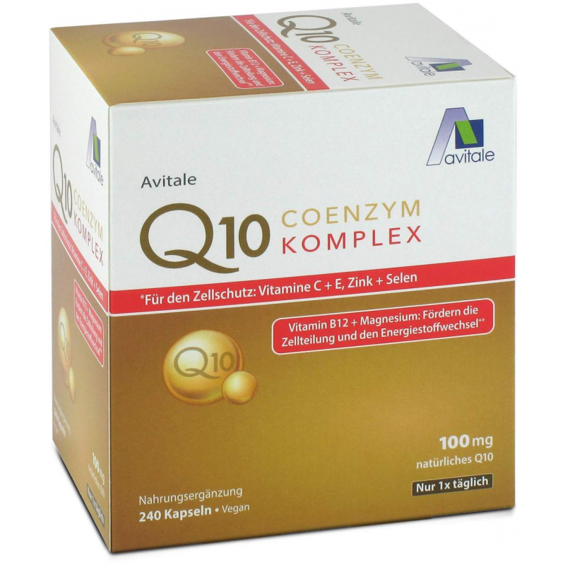 Avitale Q10 Coenzym Komplex 240 Kapseln