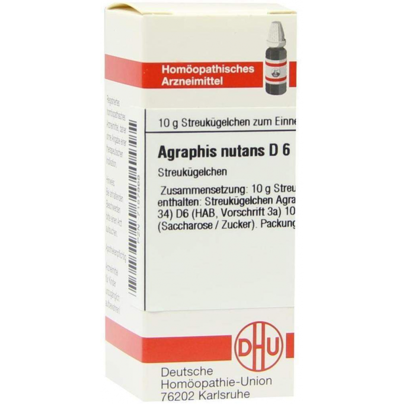 Dhu Agraphis Nutans D6 Globuli