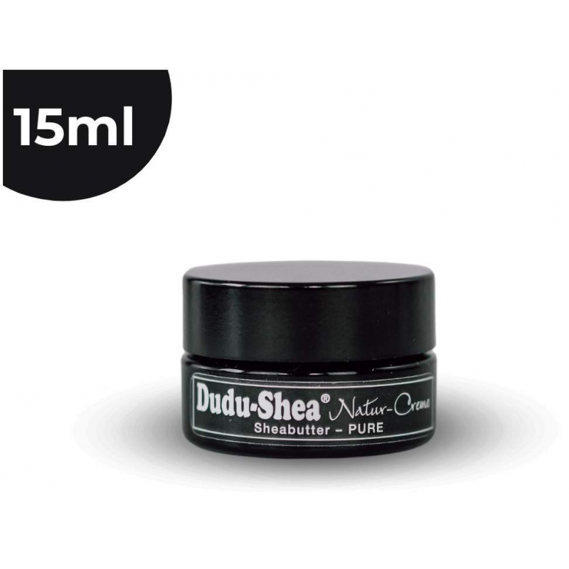 Dudu-Shea ® PURE reine afrikanische Sheabutter Natur-Creme 15 ml