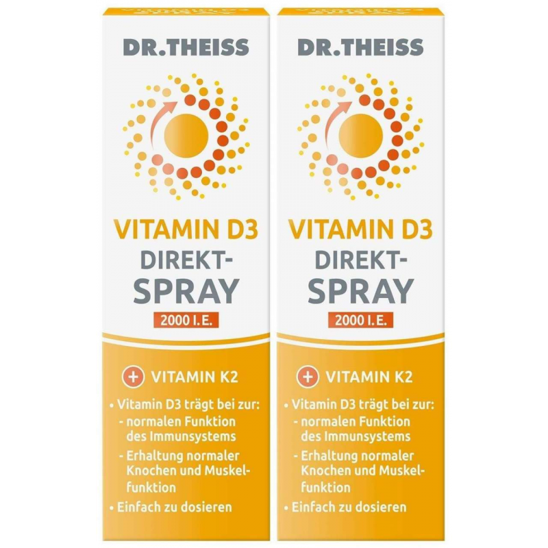 Dr.Theiss Vitamin D3 Direkt-Spray 2 x 20 ml