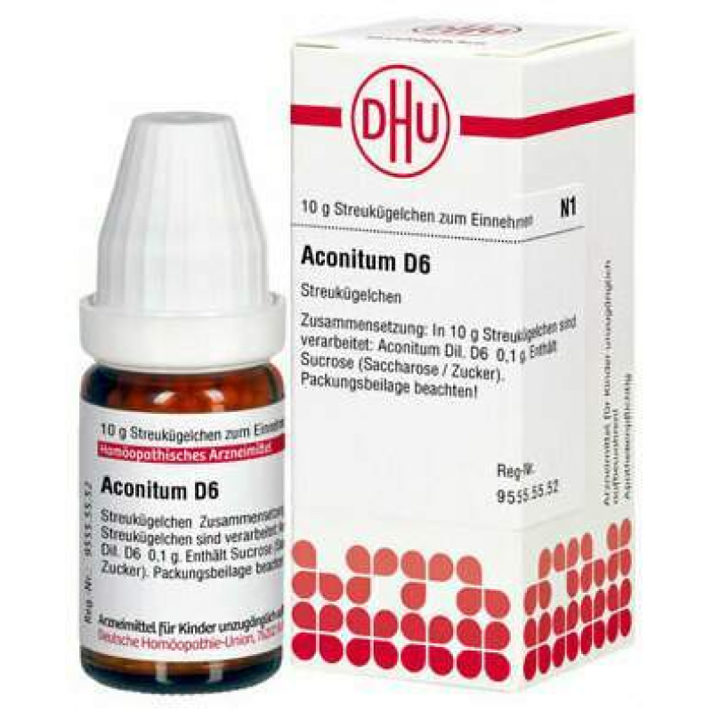 DHU Aconitum D6 10 g Globuli