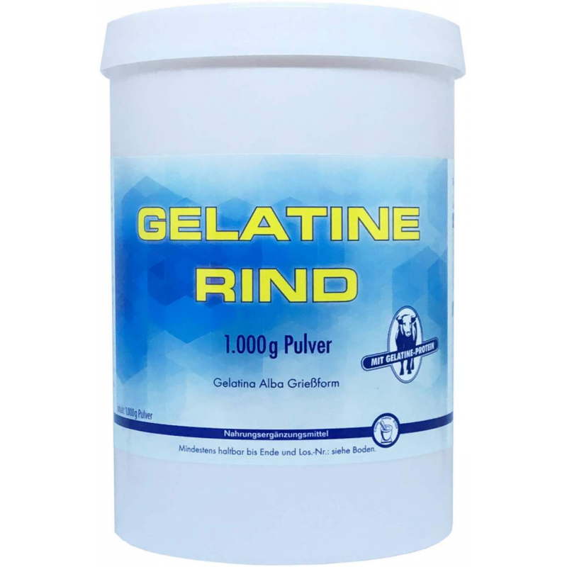 Gelatine Rind Beutel 1000 G Pulver