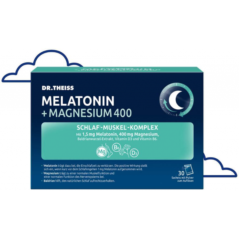 Dr.Theiss Melatonin + Magnesium Schlaf-Komplex 30 Stück