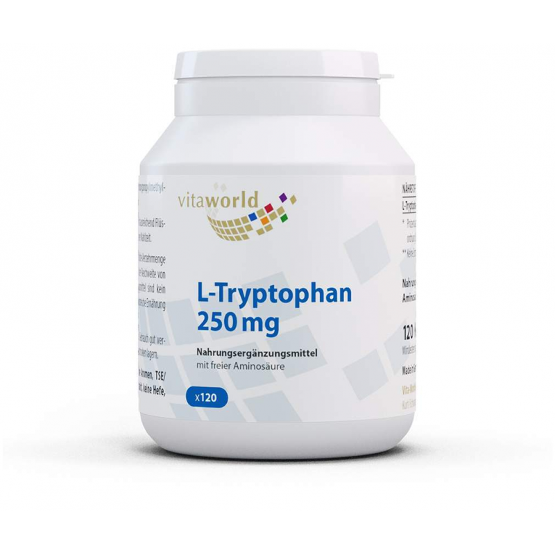 L-Tryptophan 250 mg 120 Kapseln