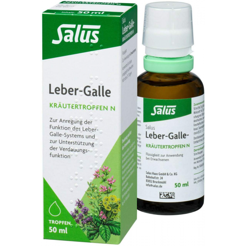 Leber Galle 50 ml Kräutertropfen N Salus
