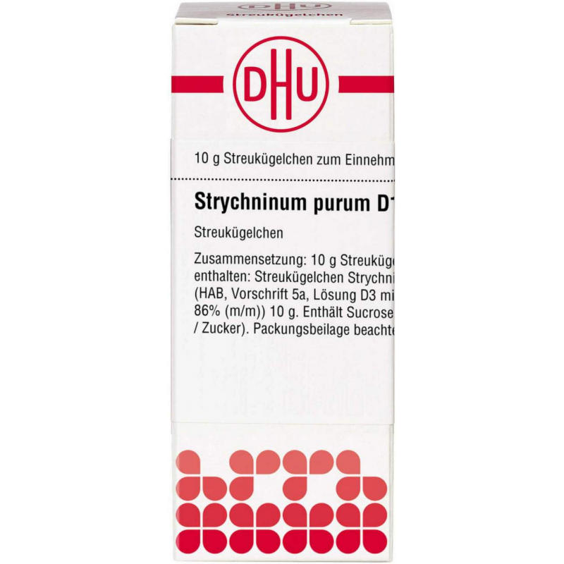 Dhu Strychninum Purum D12 Globuli 10 G