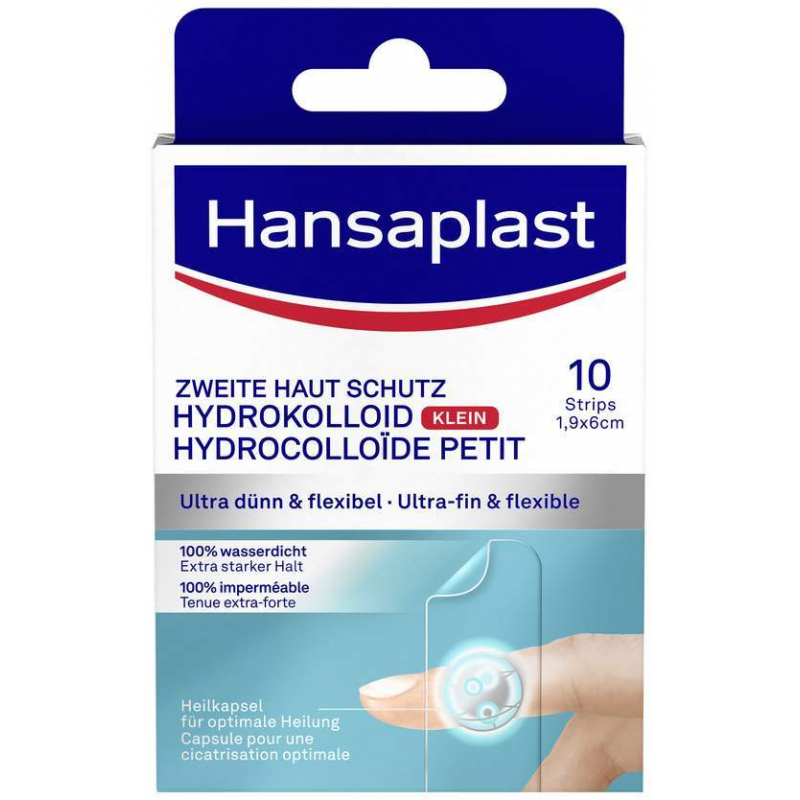 Hansaplast Zweite Haut Schutz klein 10 Pflaster
