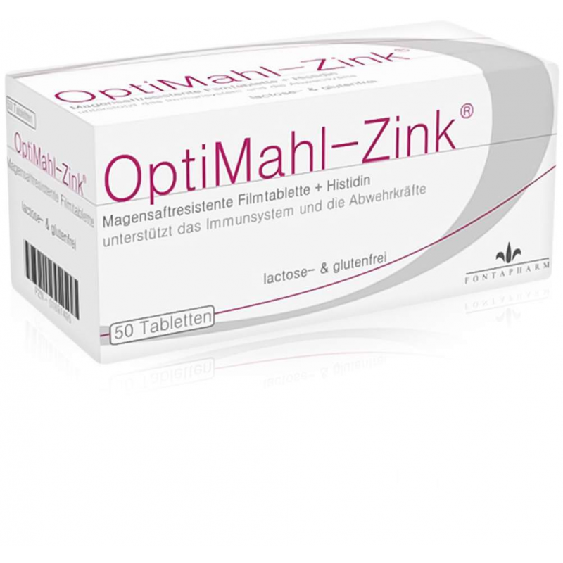 Optimahl Zink 15 mg Tabletten 50 Tabletten