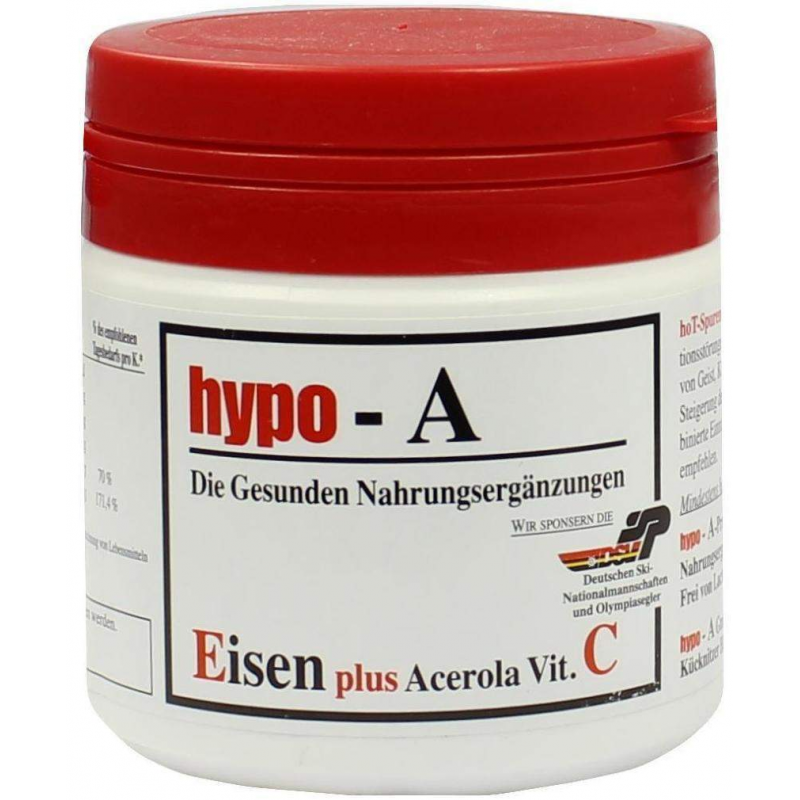 Hypo A Eisen + Acerola Vitamin C Kapseln