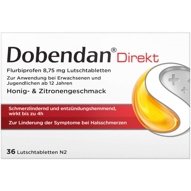 Dobendan Direkt Flurbiprofen 36 Lutschtabletten