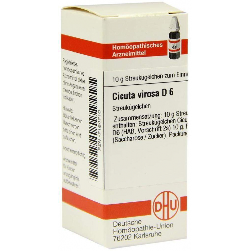 Dhu Cicuta Virosa D6 10 G Globuli