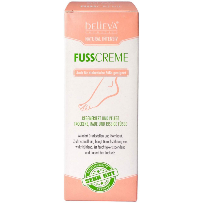 Believa Natural Intensiv Fußpflegecreme 100ml