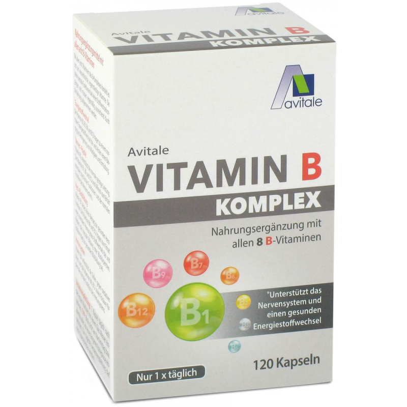 Vitamin B Komplex 120 Veggie-Kapseln
