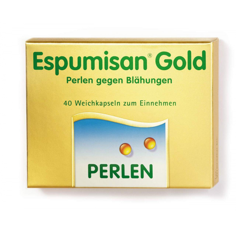 Espumisan Gold Perlen gegen Blähungen 40 Stück