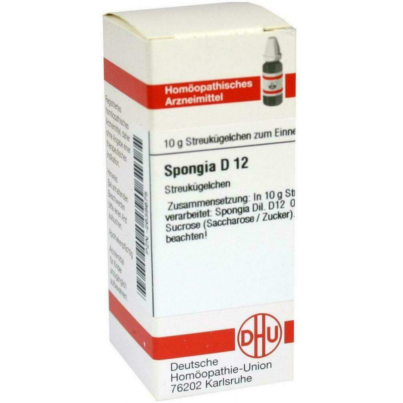 Dhu Spongia D12 10 G Globuli
