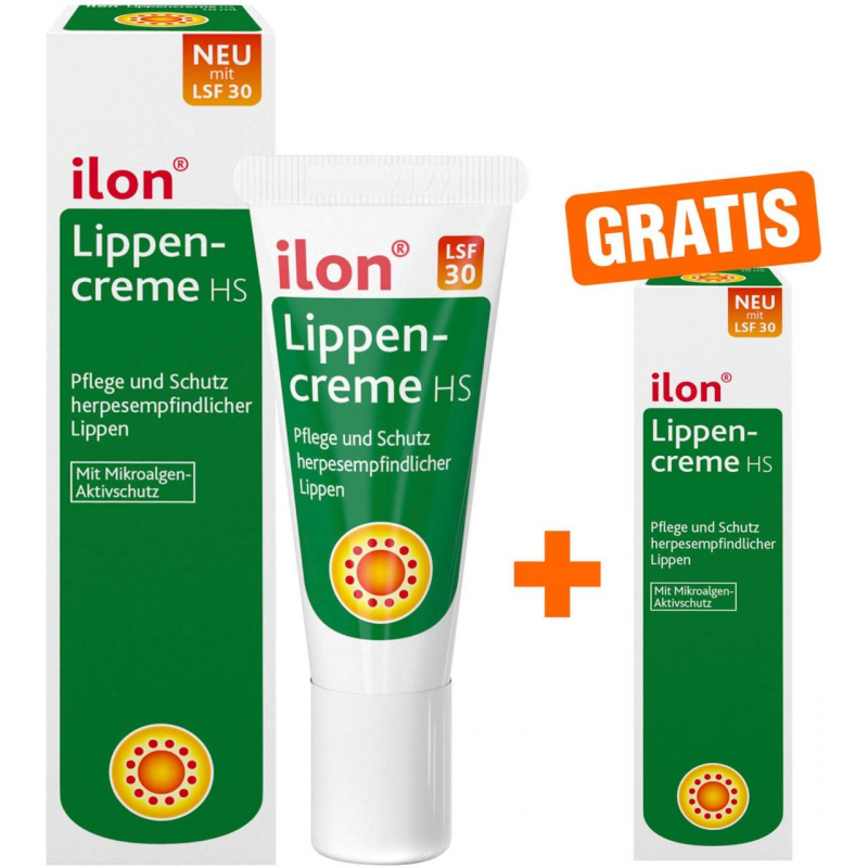Ilon Lippencreme HS 10 ml + gratis Lippencreme HS 3 ml