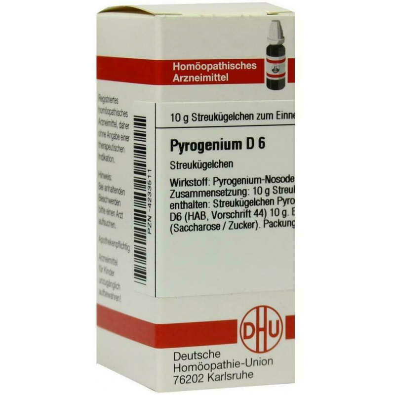 Dhu Pyrogenium D6 10 G Globuli