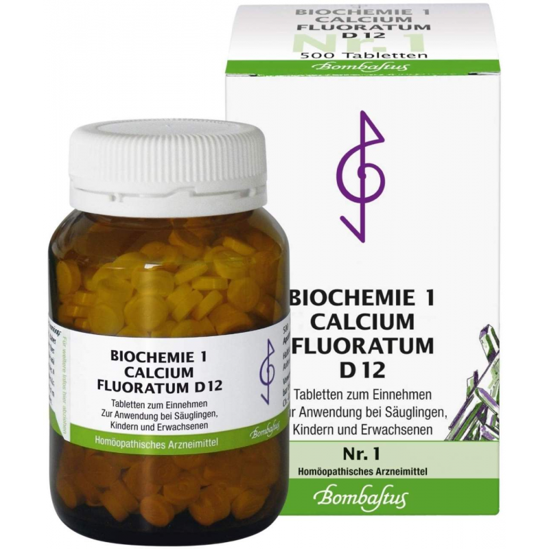 Biochemie Bombastus 1 Calcium fluoratum D 12 500 Tabletten
