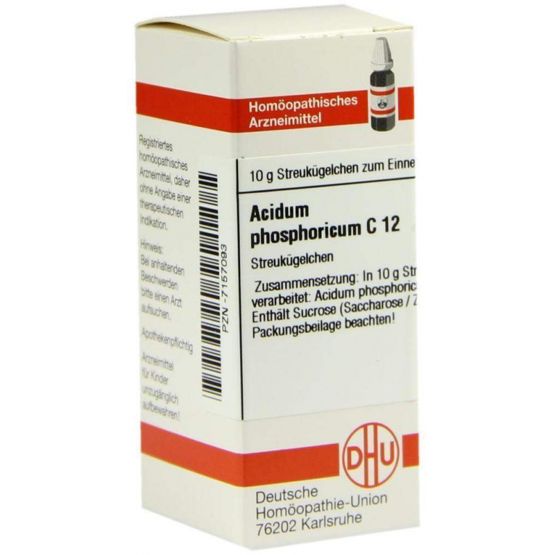 Dhu Acidum Phosphoricum C12 Globuli