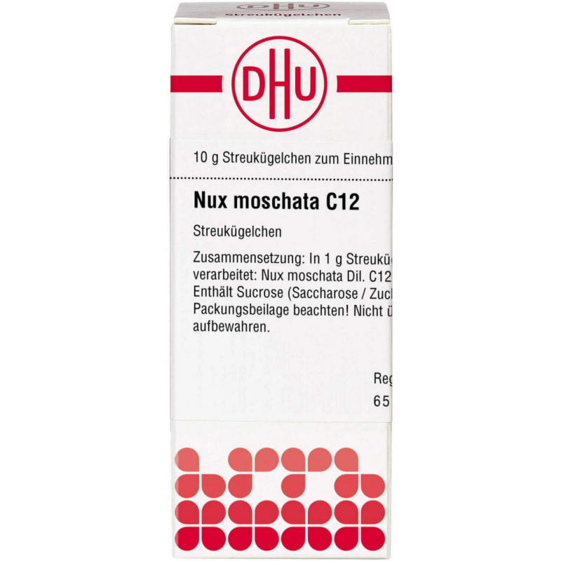 Dhu Nux Moschata C12 Globuli 10 G