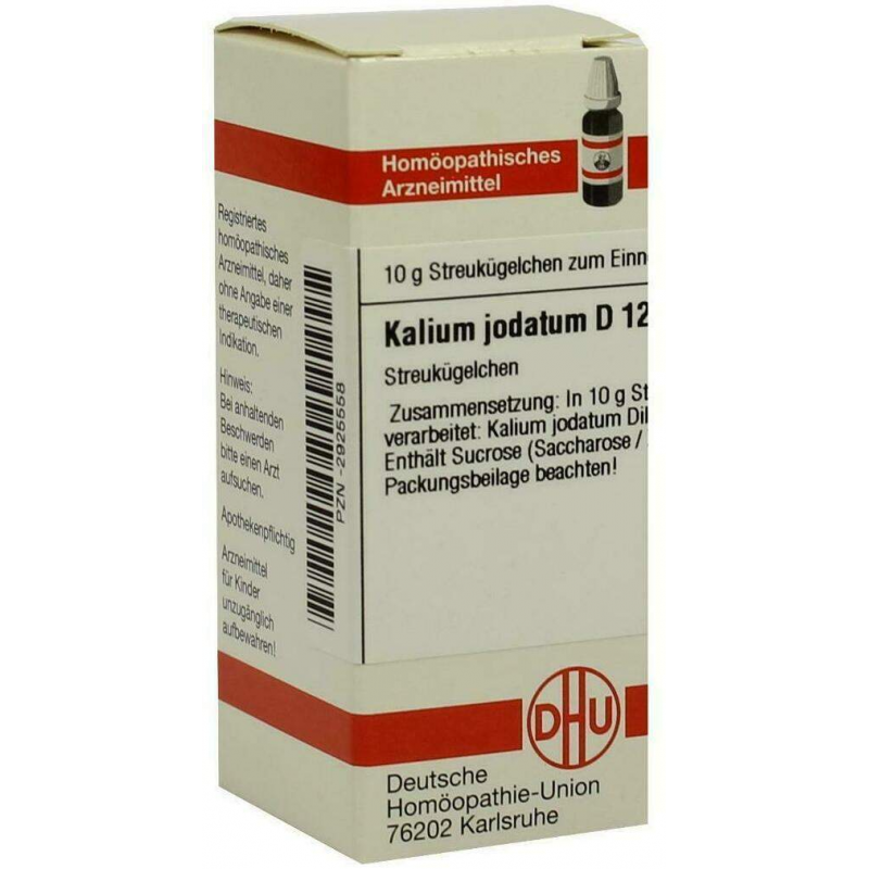 Dhu Kalium Jodatum D12 10 G Globuli