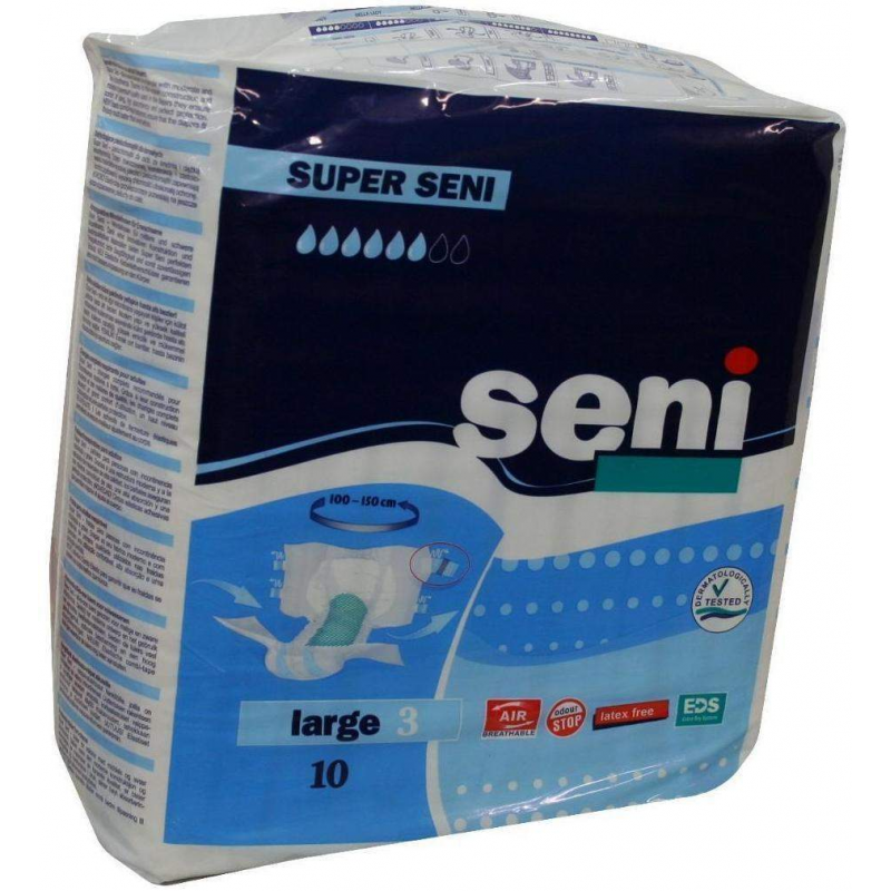 Super Seni Gr.3 Gr. L 10 Windelhosen Für Erwachsene